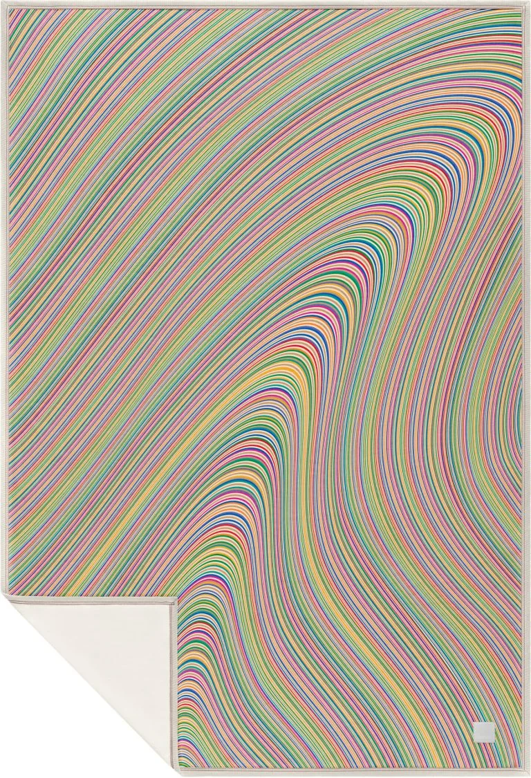 Rumpl Cozyhemp Tæppe, Farverig 3 Rumpl Cozyhemp Tæppe, Farverig