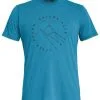 SALEWA Alta Via Dri-Release T-shirt Herrer, Turkis -Campingtøj Butik salewa alta via dri release ss tee men blue danube melange 2
