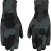 SALEWA Cristallo Alpine Merino Handsker Damer, Grå/sort 1 SALEWA Cristallo Alpine Merino Handsker Damer, Grå/sort -Campingtøj Butik salewa cristallo alpine merino gloves women black out camou 2