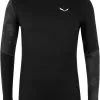 SALEWA Cristallo Warm Alpine Merino Responsive LS T-shirt Herrer, Grå 1 SALEWA Cristallo Warm Alpine Merino Responsive LS T-shirt Herrer, Grå -Campingtøj Butik salewa cristallo warm alpine merino responsive ls tee men black out 6