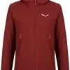 SALEWA Fanes Powertex 2L Convertible Jakke Damer, Rød 1 SALEWA Fanes Powertex 2L Convertible Jakke Damer, Rød -Campingtøj Butik salewa fanes powertex 2l convertible jacket women syrah 11