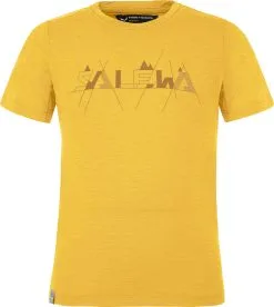 SALEWA Graphic Dry SS Tee Kids, Gul
