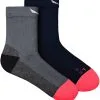 SALEWA Mtn Trn Am Strømper Damer, Grå 2 SALEWA Mtn Trn Am Strømper Damer, Grå -Campingtøj Butik salewa mtn trn am quarter socks women medium grey melange 2