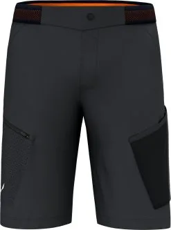 SALEWA Pedroc 3 Cargo Durastretch Shorts Men, Sort