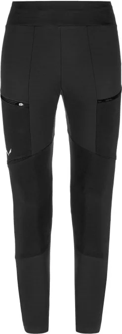 SALEWA Puez Dry Responsive Cargotights Damer, R&oslash;d/sort