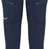 SALEWA Puez Durastretch Cargobukser Damer, Bl&aring; -Campingtøj Butik salewa puez durastretch cargo pants women navy blazer 3
