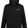 SALEWA Puez GTX Paclite Jakke Damer, Sort -Campingtøj Butik salewa puez gtx paclite jacket women black out 1