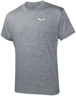 SALEWA Puez Melange Dry T-shirt Herrer, Bl&aring;