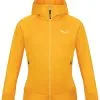 SALEWA Puez Polarlite H&aelig;ttekl&aelig;dte Jakke B&oslash;rn, Gr&aring; -Campingtøj Butik salewa puez polarlite hooded jacket kids gold 3