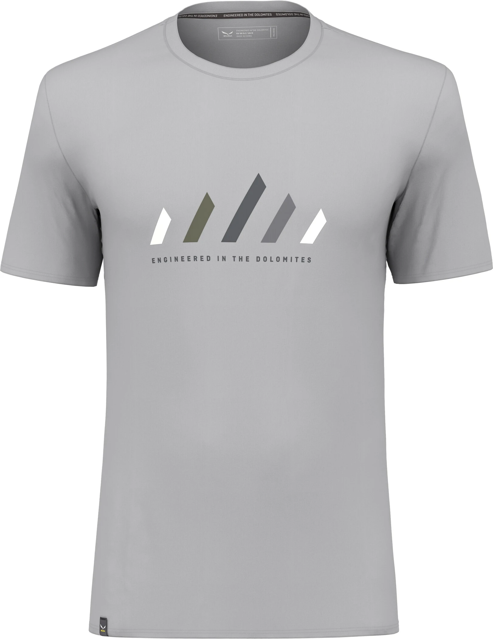 SALEWA Pure Stripes Dry T-Shirt Men, Blå 3 SALEWA Pure Stripes Dry T-Shirt Men, Blå