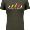 SALEWA Pure Stripes Dry T-Shirt Women, Hvid -Campingtøj Butik salewa pure stripes dry t shirt women dark olive 1