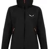 SALEWA Sella Durastretch Jakke Damer, R&oslash;d -Campingtøj Butik salewa sella durastretch jacket women black out 1