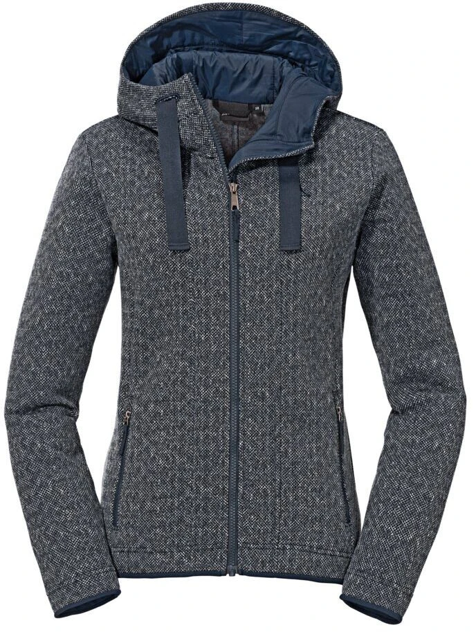 Schöffel Schöffel Aurora Fleece Hættetrøje Damer, Grå 3 Schöffel Schöffel Aurora Fleece Hættetrøje Damer, Grå