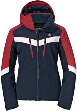 Schöffel Sch&ouml;ffel Avons Skijakke Damer, Bl&aring;/r&oslash;d
