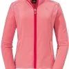 Schöffel Sch&ouml;ffel Leona3 Fleecejakke Damer, Gr&oslash;n -Campingtøj Butik schoeffel leona3 fleece jacket women clasping rose 7