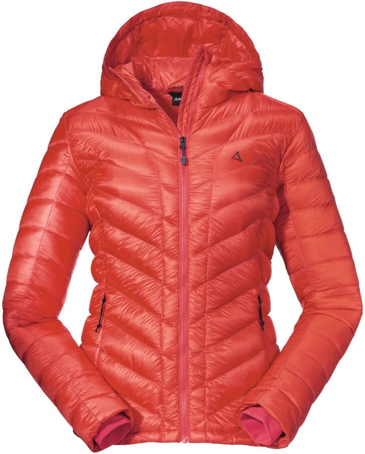 Schöffel Schöffel Lodner Dunjakke Damer, Rød 3 Schöffel Schöffel Lodner Dunjakke Damer, Rød