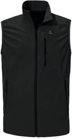 Schöffel Sch&ouml;ffel Martinau Softshell Vest Herrer, Sort