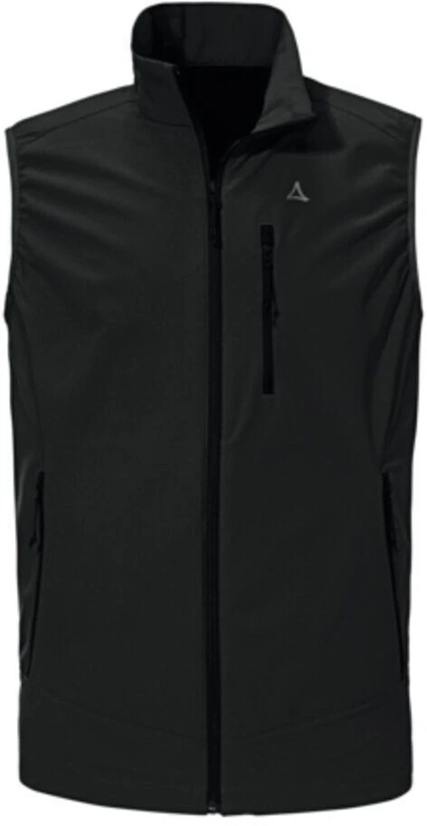 Schöffel Schöffel Martinau Softshell Vest Herrer, Sort 3 Schöffel Schöffel Martinau Softshell Vest Herrer, Sort