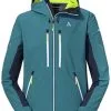 Schöffel Sch&ouml;ffel Matrei Softshell Jakke Herrer, Petroleumsgr&oslash;n/bl&aring; -Campingtøj Butik schoeffel matrei softshell jacket men lakemount blue 10