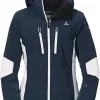 Schöffel Sch&ouml;ffel Naladas Skijakke Damer, Farverig -Campingtøj Butik schoeffel naladas ski jacket women navy blazer 11