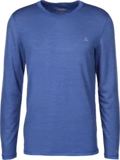 Schöffel Sch&ouml;ffel Merino Sport 1/1 Armskjorte Herrer, Bl&aring;