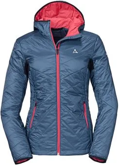 Schöffel Sch&ouml;ffel Stams Paddet Jakke Damer, Bl&aring;