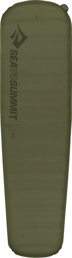 Sea To Summit Camp Plus Selvoppustelig M&aring;tte Fast, Oliven