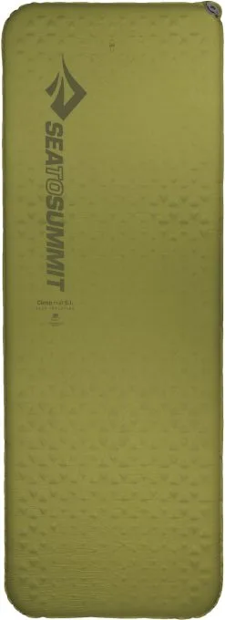 Sea To Summit Camp Liggeunderlag Rektangul&aelig;r Regul&aelig;r Bred, Oliven