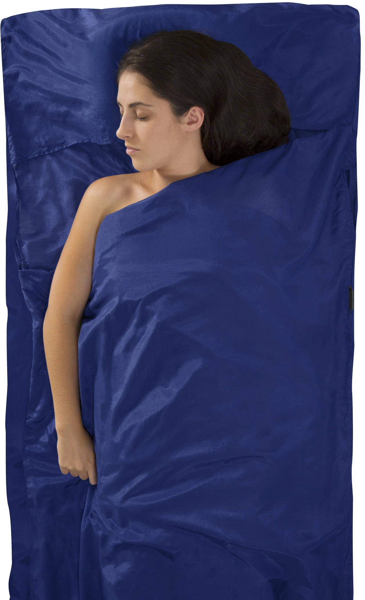 Sea To Summit Silk/Cotton Travel Betræk Traveller Med Pude, Blå 3 Sea To Summit Silk/Cotton Travel Betræk Traveller Med Pude, Blå