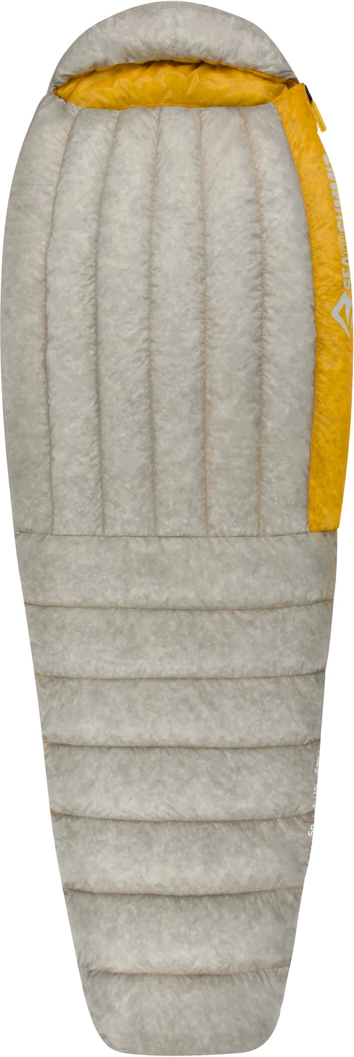 Sea To Summit Spark SpI Sovepose Lang, Grå/gul 3 Sea To Summit Spark SpI Sovepose Lang, Grå/gul