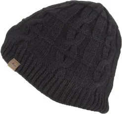 Sealskinz Waterproof Cold Weather Beanie, Sort