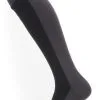 Sealskinz Waterproof Cold Weather Str&oslash;mper, Sort/gr&aring; -Campingtøj Butik sealskinz waterproof cold weather kniestruempfe black grey 1