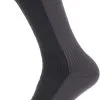 Sealskinz Waterproof Cold Weather Strømper, Blå/sort 1 Sealskinz Waterproof Cold Weather Strømper, Blå/sort -Campingtøj Butik sealskinz waterproof cold weather mid socken black grey 1 1
