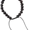 Sherpa Mala Three Stone Armb&aring;nd, Sort -Campingtøj Butik sherpa mala three stone bracelet black 1