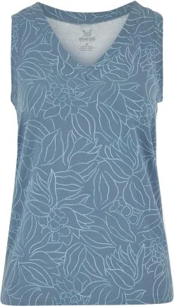 Sherpa Neha V-Neck Tank Women, Bl&aring;