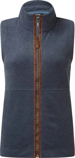 Sherpa Rolpa Vest Women, Bl&aring;