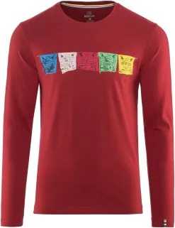 Sherpa Tarcho Lang&aelig;rmet T-shirt Herrer, Bl&aring;