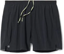 Smartwool Active Lined 5" Shorts Men, Sort/gr&aring;