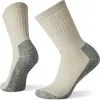 Smartwool Classic Hike Full Cushion Crew Str&oslash;mper Damer, Beige/gr&aring; -Campingtøj Butik smartwool classic hike full cushion crew socks women ash 1