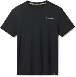 Smartwool Dawn Rise Graphic SS Tee Slim Fit, Sort