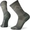 Smartwool Hike Classic Edition Light Cushion Mountain Pattern Crew Sokker, Sort/gr&aring; -Campingtøj Butik smartwool hike classic edition light cushion mountain pattern crew socks charcoal 1 1