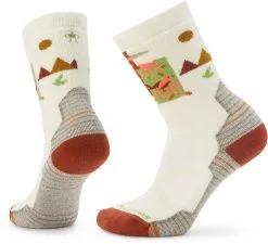 Smartwool Hike Full Cushion Alpine Perch Crew-sokker Damer, Beige