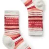 Smartwool Hike Full Cushion Margarita Crew-sokker Børn, Rød/grå 2 Smartwool Hike Full Cushion Margarita Crew-sokker Børn, Rød/grå -Campingtøj Butik smartwool hike full cushion margarita crew socks kids ash 1 1