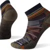 Smartwool Hike Light Cushion Pattern Ankelsokker Herrer, Gr&aring; -Campingtøj Butik smartwool hike light cushion pattern ankle socks men deep navy 1 1