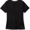 Smartwool Merino Sport 120 T-shirt Damer, Gr&oslash;n -Campingtøj Butik smartwool merino sport 120 ss tee women black 1 1