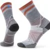 Smartwool Run Zero Cushion Pattern Mid Crew Socks Men, Bl&aring; -Campingtøj Butik smartwool run zero cushion pattern mid crew socks men medium gray 1