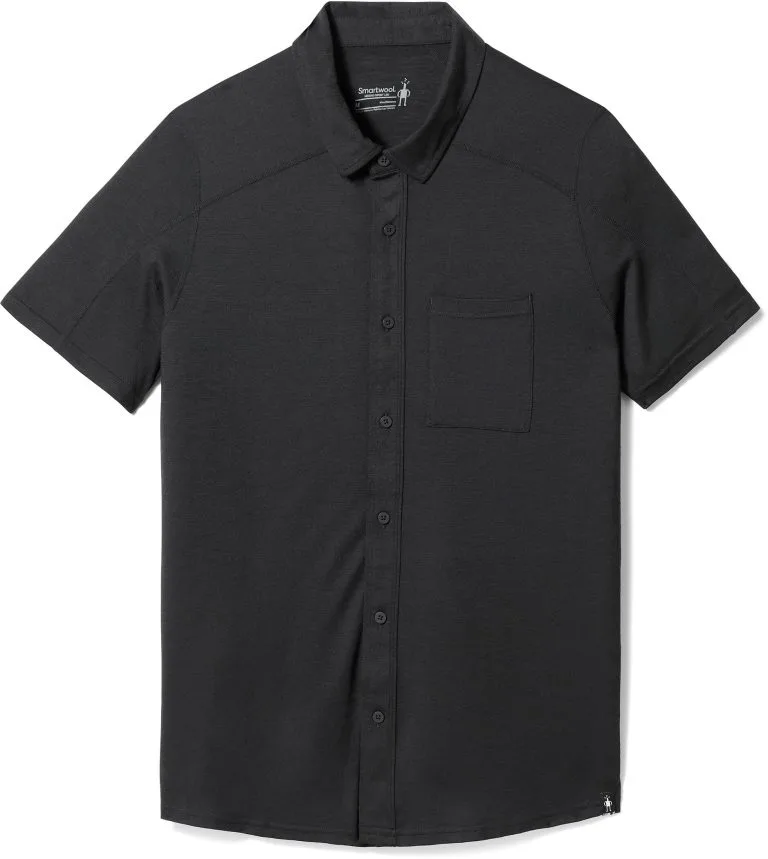 Smartwool SS Button Down Shirt Men, Sort 3 Smartwool SS Button Down Shirt Men, Sort