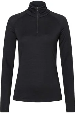 Super.natural Base 175 1/4 Lynl&aring;s Skjorte Damer, Gr&aring;