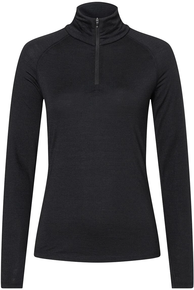 Super.natural Base 175 1/4 Lynlås Skjorte Damer, Grå 3 Super.natural Base 175 1/4 Lynlås Skjorte Damer, Grå