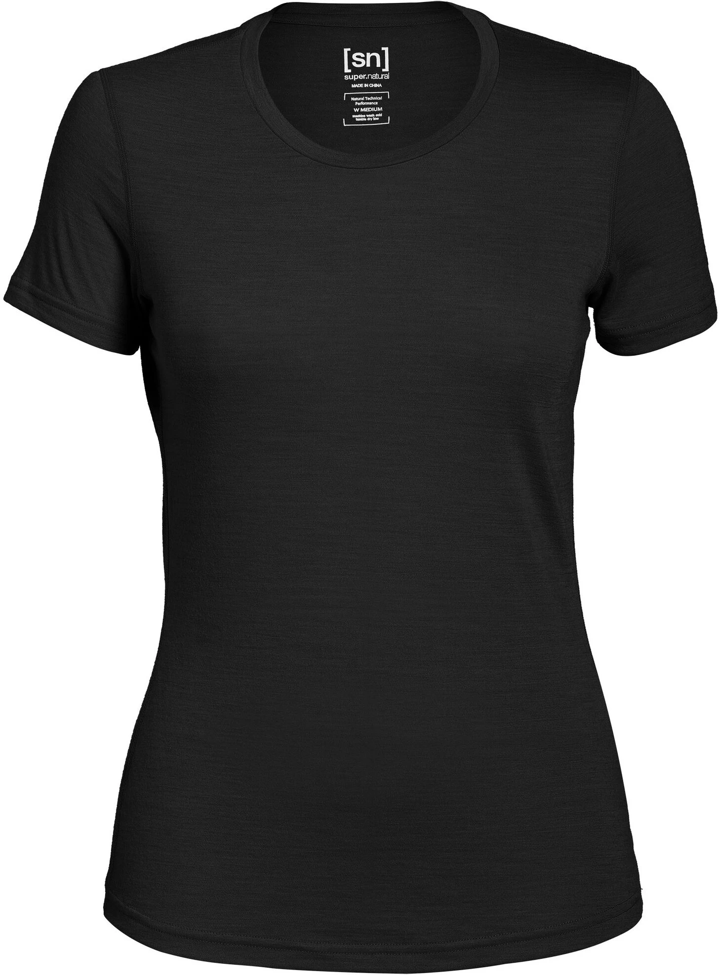 Super.natural Base Tee 140 Damer, Sort 3 Super.natural Base Tee 140 Damer, Sort